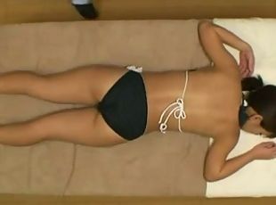 Softcore asian bikini massage